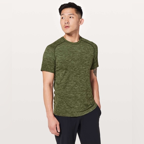 lululemon athletica Other - NWOT Lululemon Metal Vent Tech Short Sleeve - 
Green Twill / Dark Olive